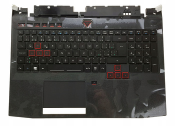 KLAWIATURA OBUDOWA GÓRNA ACER PREDATOR G9-591 CZESKA